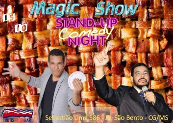 Stand Up Comedy e Ilusionismo de proximidade.