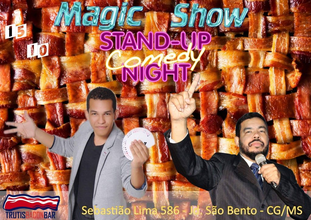 Stand Up Comedy e Ilusionismo de proximidade.