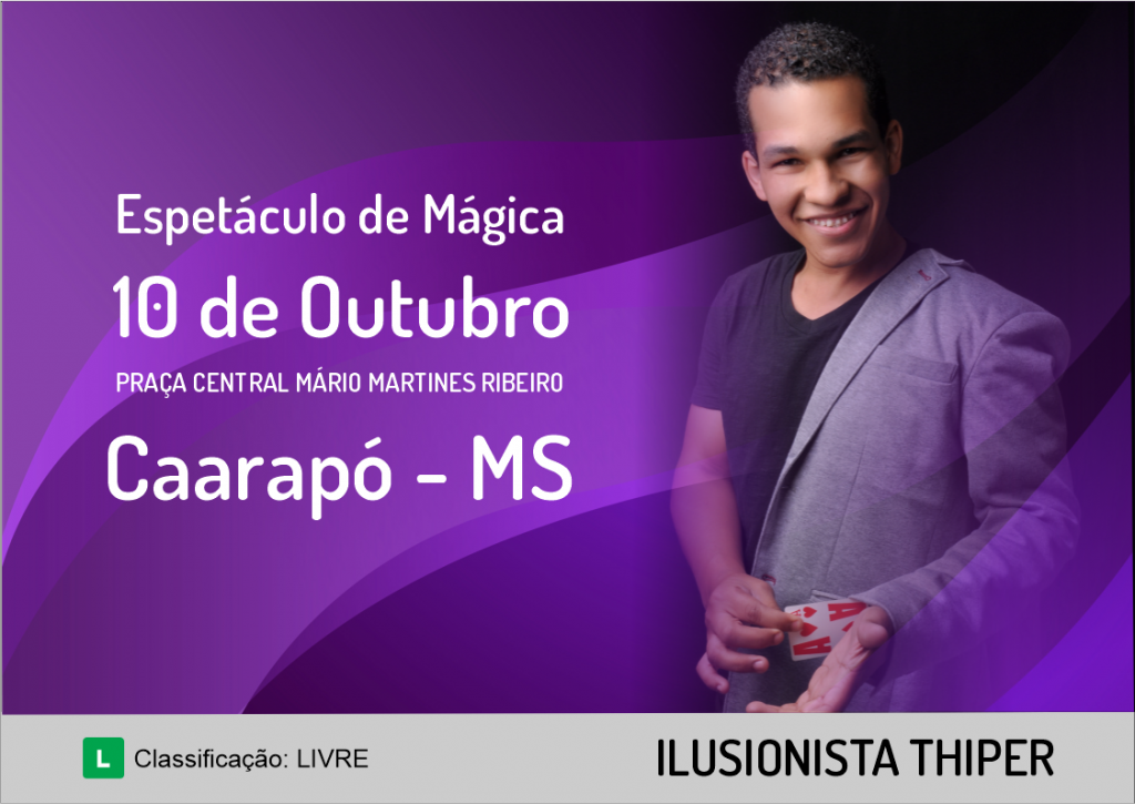 Espetáculo de Mágica em Caarapó - MS