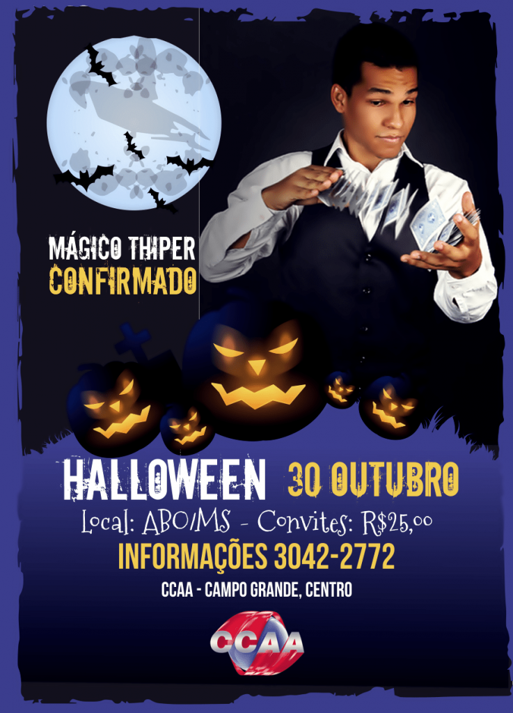 Noite Halloween - 30 de Outubro