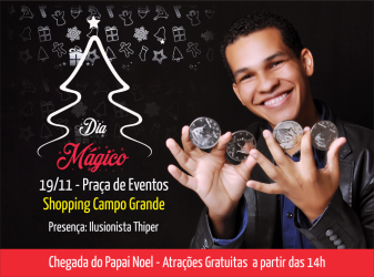 Crianças e adultos se encantam com atividades natalinas em Shopping da Capital