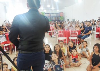 Mágica na Confraternização - CORFIO Nova Andradina MS