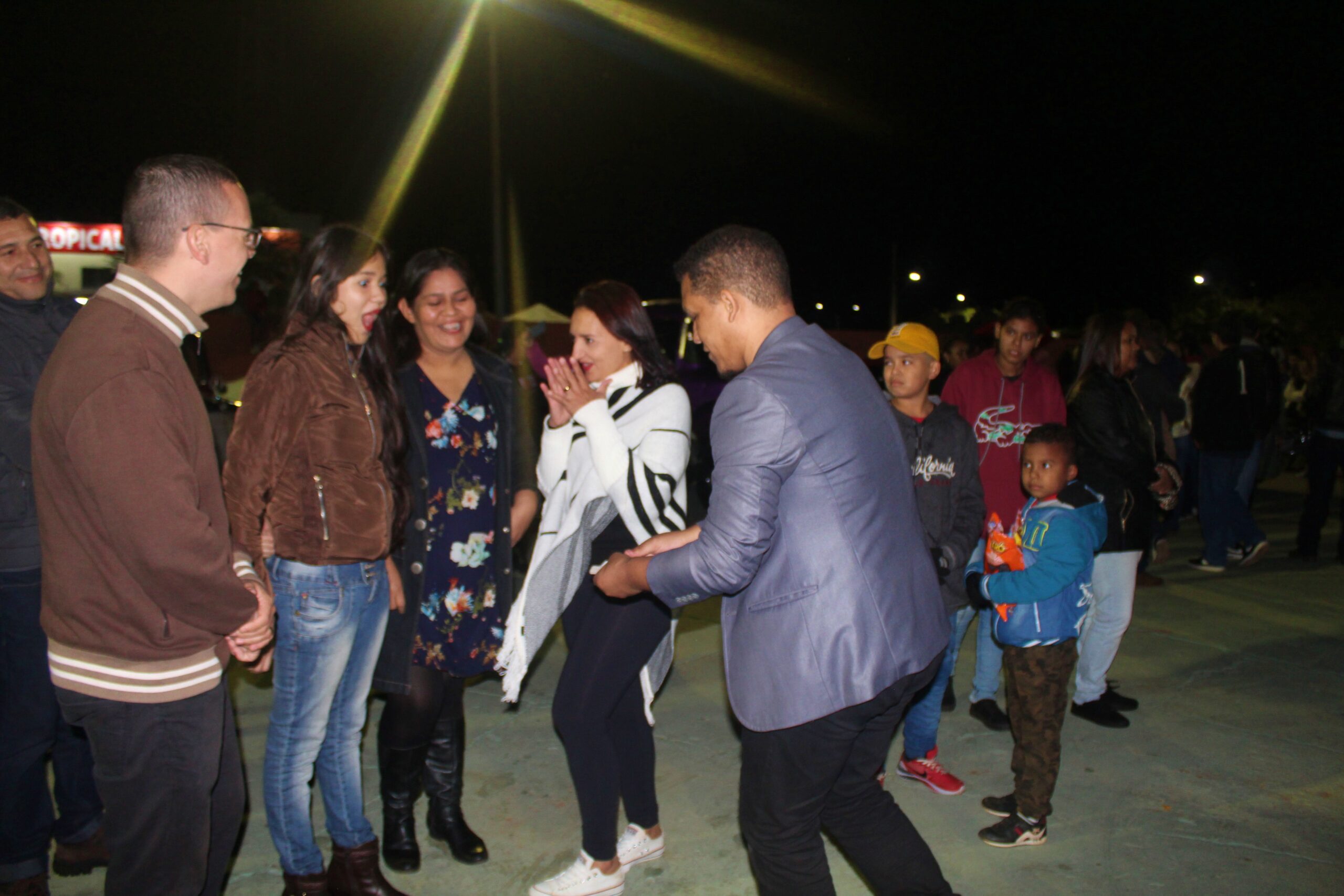 Momentos do show
