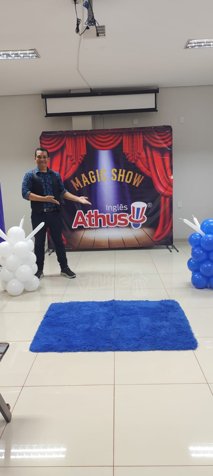 Magic Show no Colégio Athus — Show de Mágica Interativo em Rio Brilhante MS