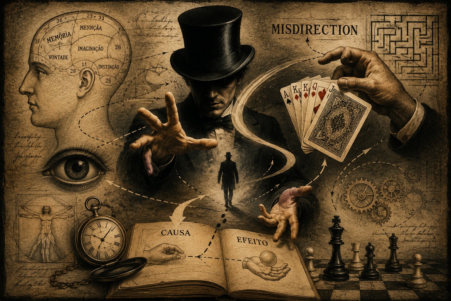 Misdirection: A Arte de Desviar a Atenção no Ilusionismo